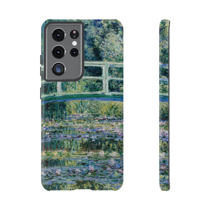 Water Lilies and Japanese Bridge by Claude Monet Phone Cases
