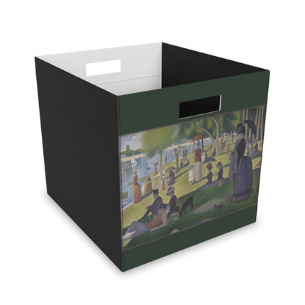 A Sunday on La Grande Jatte by Georges Seurat Felt Storage Box
