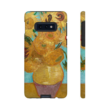Vase with Twelve Sunflowers by Vincent Van Gogh Phone Cases