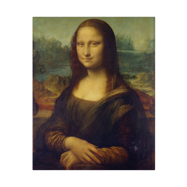 Mona Lisa by Leonardo da Vinci Matte Canvas, Stretched, 0.75"