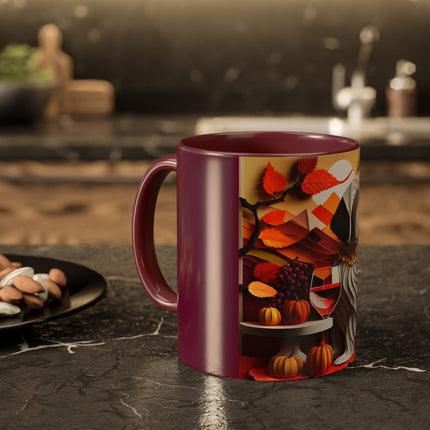 Shih Tzu at an Autumn Colorful Mugs (11oz, 15oz)