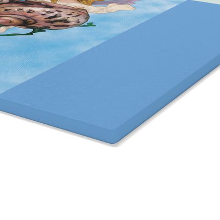 Enchanting Serenity Glass Cutting Board
