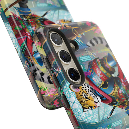 Cyberpunk Leopard Phone Cases