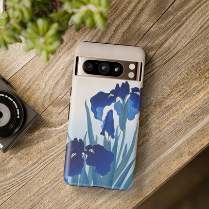 Iris Flowers by Ohara Koson Phone Cases