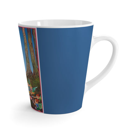 Periwinkle Painting the Petals by Ida Outhwaite Latte Mug