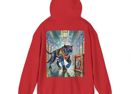 Cyber Panther’s Hunt – Heavy Blend™ Hooded Sweatshirt