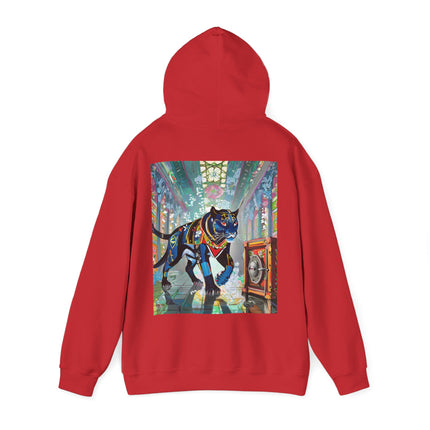 Cyber Panther’s Hunt – Heavy Blend™ Hooded Sweatshirt