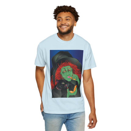 Mirror, Mirror A Witch's Touch Unisex Garment-Dyed T-shirt