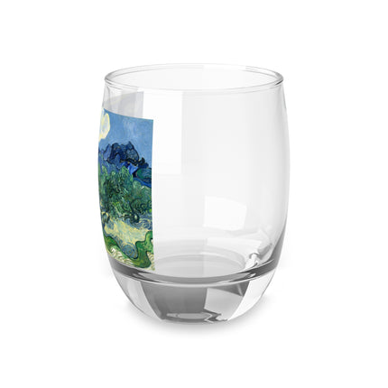 Olive Trees by Vincent Van Gogh Whiskey Glass
