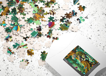 Silent Stripes Puzzle (110, 252, 520-piece)