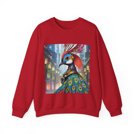 Techno Plumes Unisex Heavy Blend™ Crewneck Sweatshirt