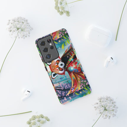 Cybernetic Red Panda Phone Cases