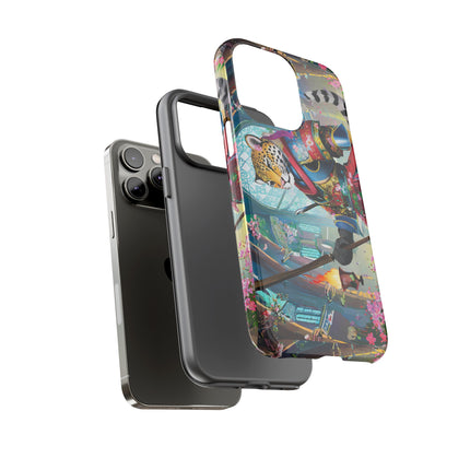 Cyberpunk Leopard Phone Cases