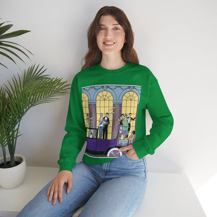 Au Revoir by George Barbier Heavy Blend™ Crewneck Sweatshirt