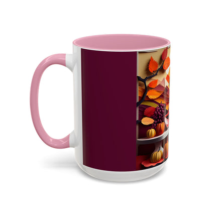 Shih Tzu at an Autumn Colorful Mugs (11oz, 15oz)