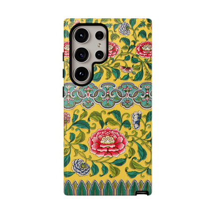 Chinese Floral Illustration by Owen Jones Phone Cases