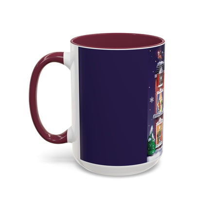 A Christmas Eve Celebration Colorful Mugs (11oz, 15oz)