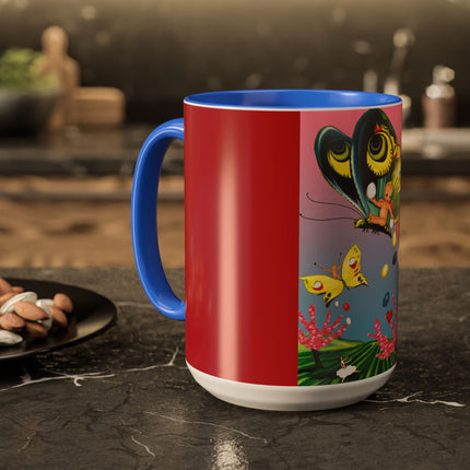 Flight Of Easter Delight Colorful Mugs (11oz, 15oz)