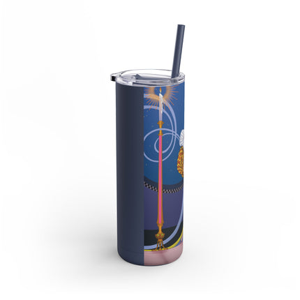 Moonlit Serenade Skinny Matte Tumbler, 20oz