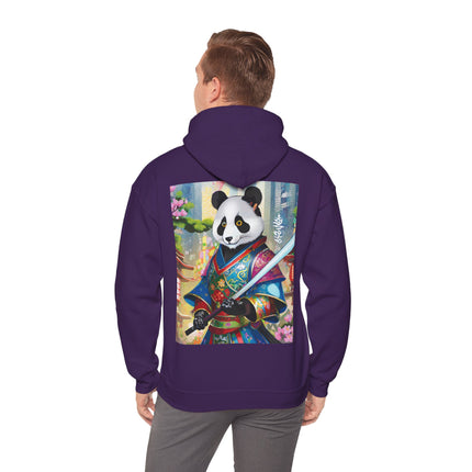 Cyberpunk Samurai Panda – Heavy Blend™ Hooded Sweatshirt