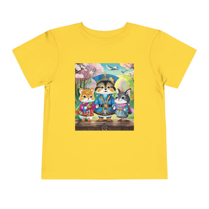 Fluffy Explorers Toddler Short Sleeve Tee