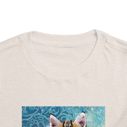 Whiskered Wanderings Toddler Short Sleeve Tee