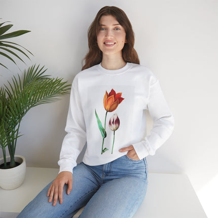 Tulip by Anselmus Boëtius de Boodt Heavy Blend™ Crewneck Sweatshirt