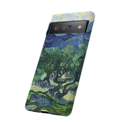 Olive Trees by Vincent Van Gogh Phone Cases