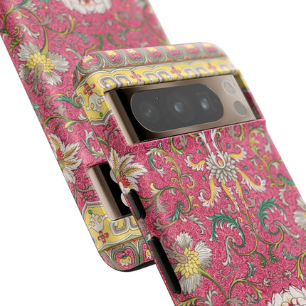 Pink Floral Pattern by Owen Jones Phone Cases