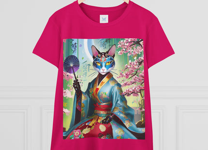 Cyberpunk Geisha Cotton Tee