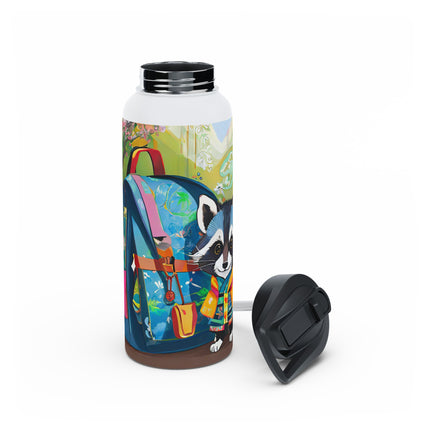 Baby Racoon Stainless Steel Water Bottle