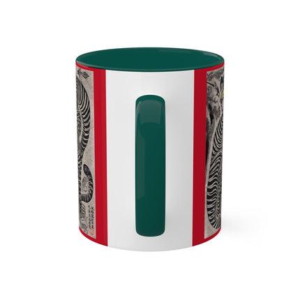Talismanic Tiger Colorful Mugs, 11oz