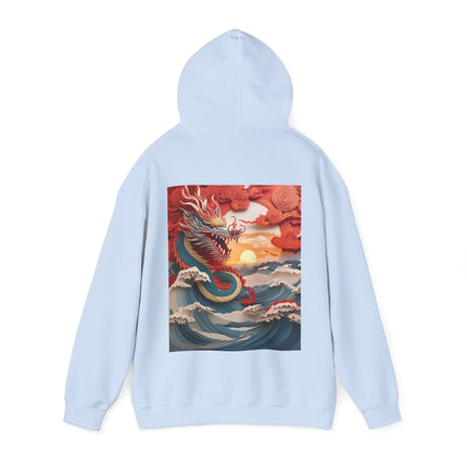 Stormbound Dragon – Heavy Blend™ Hooded Sweatshirt