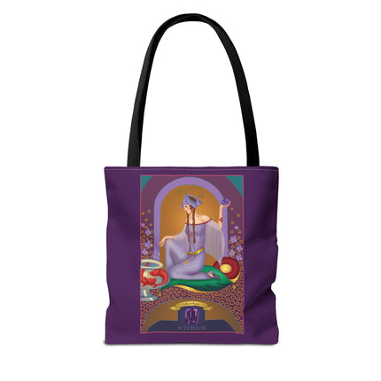 Astrology Gem Series: February & Amethyst Tote Bag