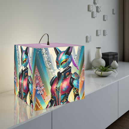Cyberpunk Chic Light Cube Lamp