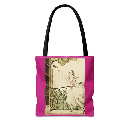 Sur talons rouges (On Red Heels) pl 02 by Gerda Wegener Tote Bag (AOP)