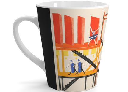 Maquettes de Théatre 4 by Alexandra Exter Latte Mug