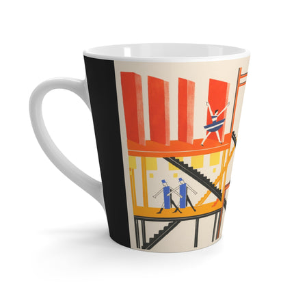 Maquettes de Théatre 4 by Alexandra Exter Latte Mug