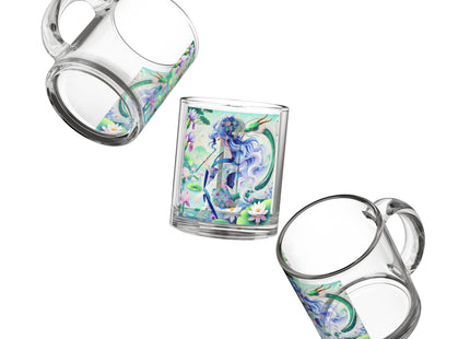 Fairy of the Koi Pond Glass Mug, 10oz