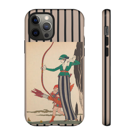 L'Arc Rouge by George Barbier Phone Cases