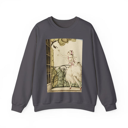 Sur talons rouges (On Red Heels) pl 02 by Gerda Wegener Heavy Blend™ Crewneck Sweatshirt