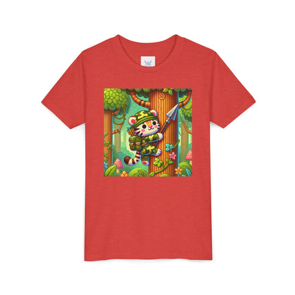 Stealthy Stripes Youth Short Sleeve Tee
