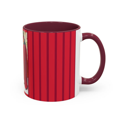 The Hallowe'en Cauldron In the Firelight's Gleam Colorful Mugs (11oz, 15oz)