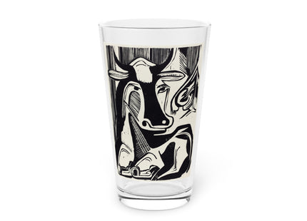 The Large Cow by Ernst Ludwig Kirchner Glass, 16oz