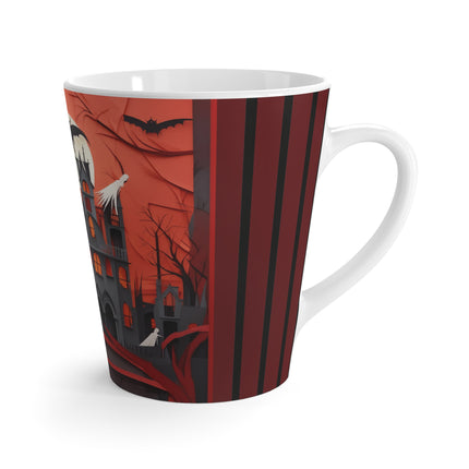 Halloween Night Scene Latte Mug