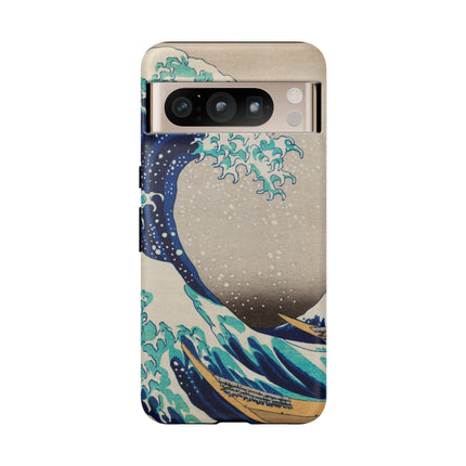 The Great Wave off Kanagawa by Katsushika Hokusai Phone Cases