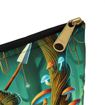 Silent Stripes Accessory Pouch – Stealthy Tiger & Misty Jungle