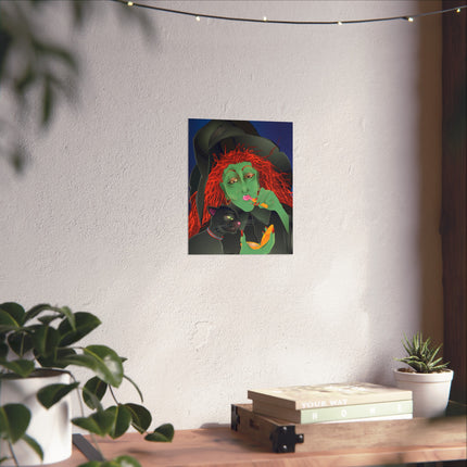 Mirror, Mirror A Witch's Touch Fine Art Posters