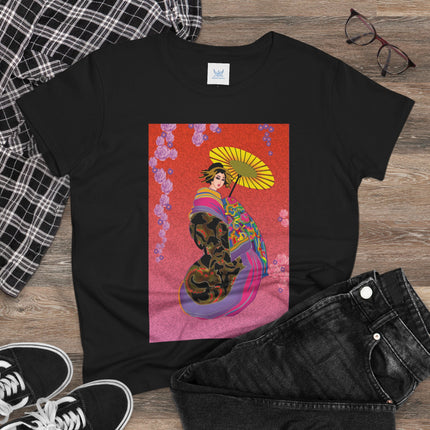 Enchanting Geisha Cotton Tee