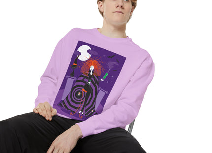 Mystic Elegance Unisex Garment-Dyed Sweatshirt